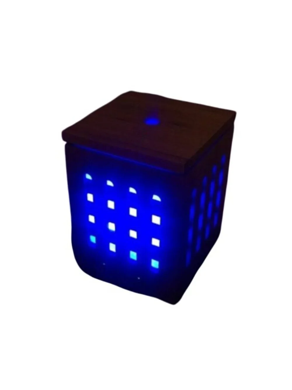 Bamboo Aromatherapy Essential Oil Diffuser Ultrasonic Cool Mist Color LED